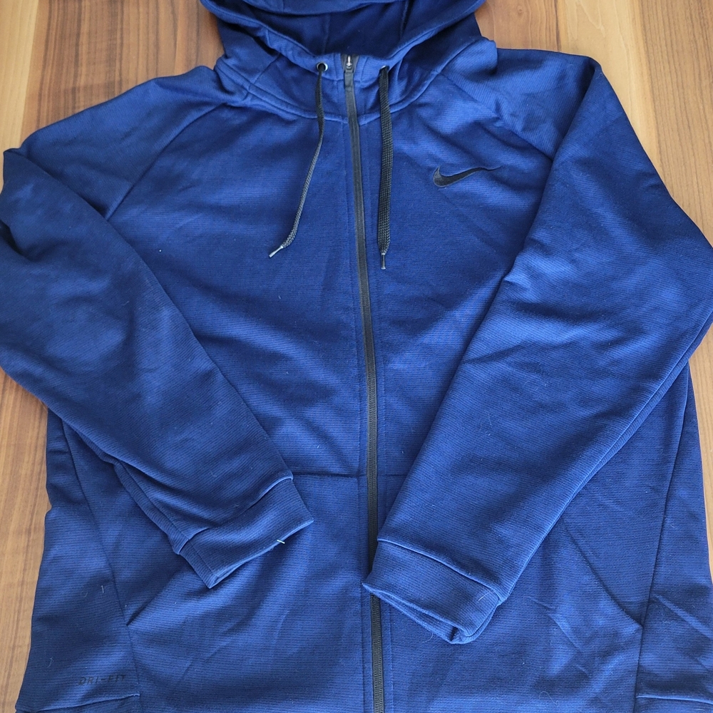 Nike Blue Full-Zip Hoodie